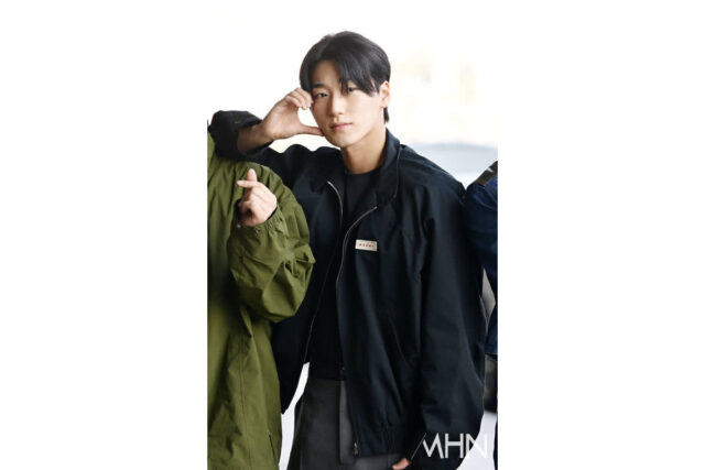 [포토] 에이티즈 산 '볼하트 받아'