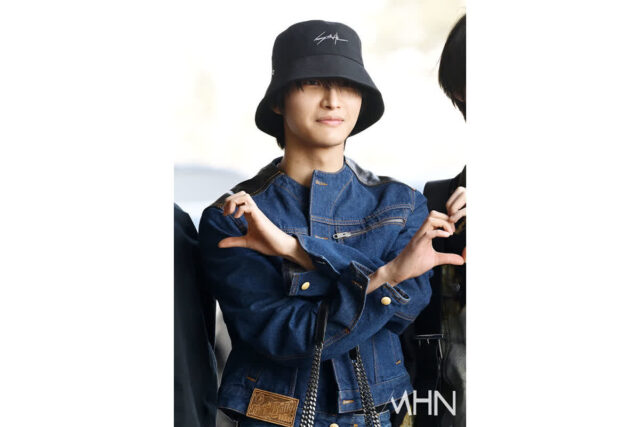 [포토] 에이티즈 성화 '버킷햇으로 완성한 공항패션'