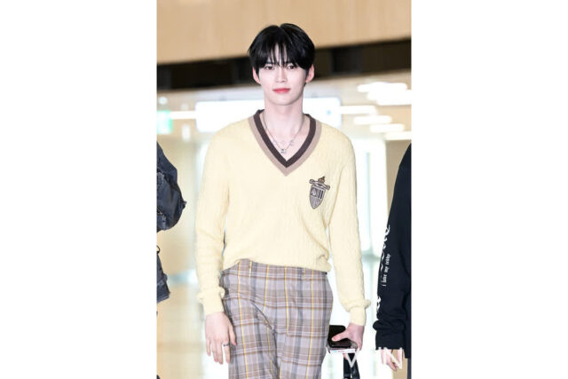 [포토] 제로베이스원 성한빈 '훈내 가득'
