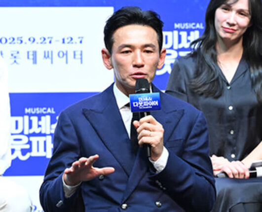 황정민 "다웃파이어 작품 주제 너무 좋아"