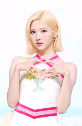 [포토] 하츠투하츠 지우 '금빛 단발'