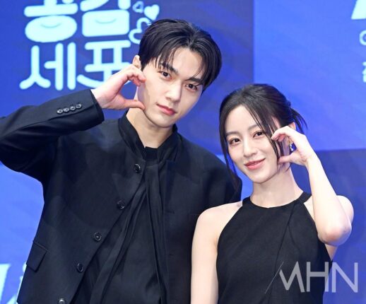 [포토] 김명수-강민아 '사랑세포와 공감'