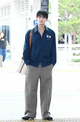 [포토] 세븐틴 민규 '공항에 미남 등장'