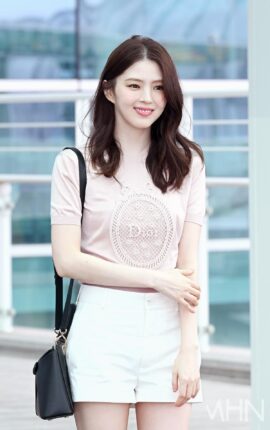 [포토] 한소희 '핑크 공주님'