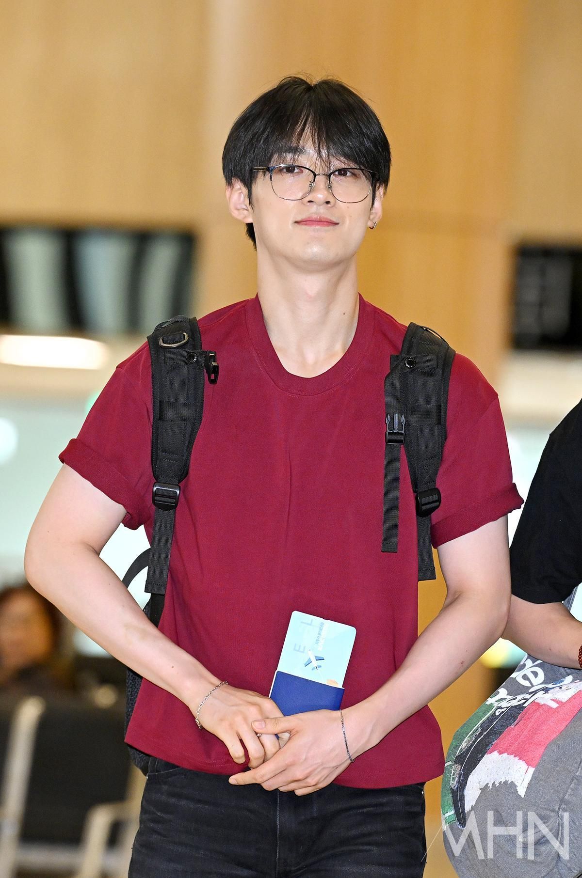 [포토] 베리베리 용승 ’편안한 패션으로 출국’