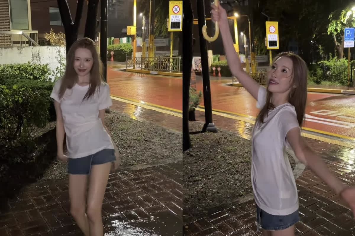 Sunmi Dazzles in the Rain: Exclusive Preview of ’Forever July’ Performance