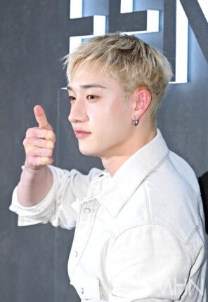 [포토] 스키즈 방찬 '훈훈한 비주얼에 엄지척'