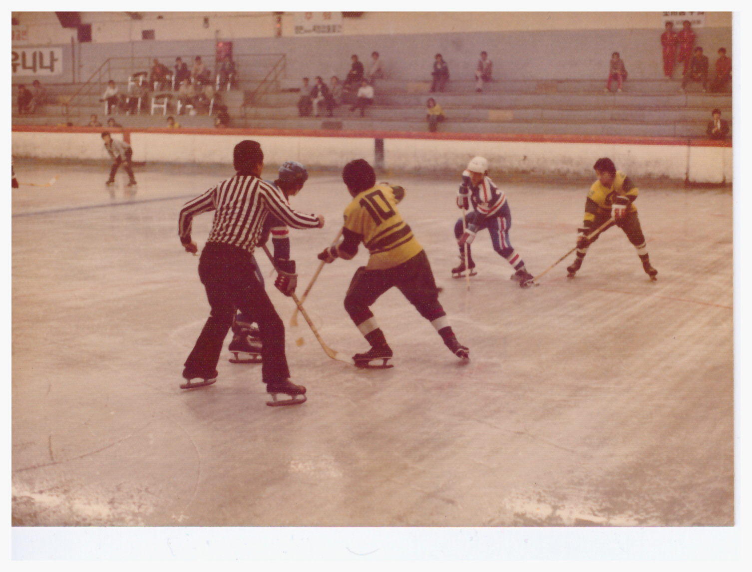 중앙대-연세대 경기. 맨 우측이 장우정