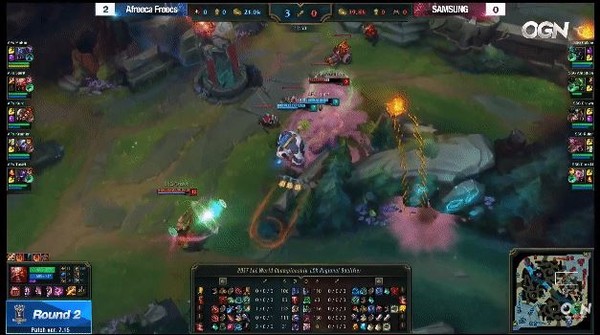 '그 배치기 점멸'의 결과, 사진=OGN 유튜브 캡처