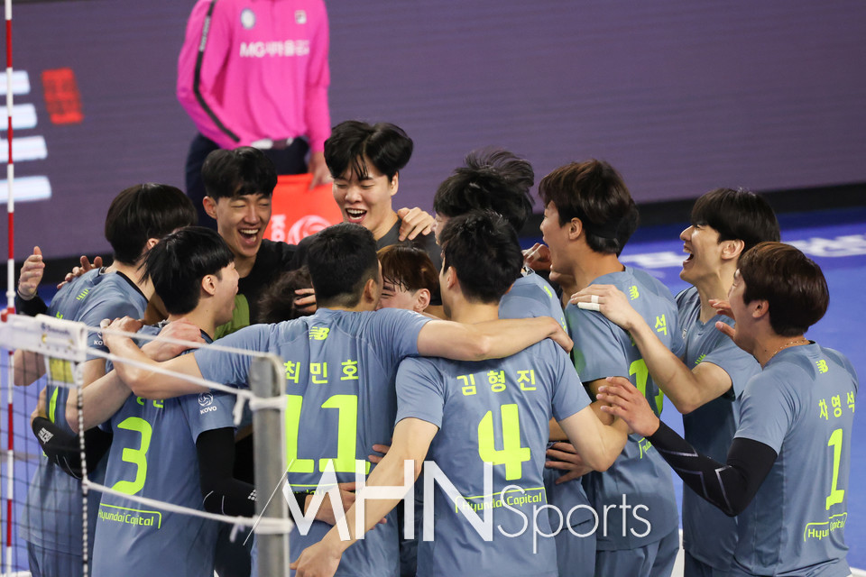 사진= 현대캐피탈이 OK금융그룹과의 경기에서 3-1로 승리했다ⓒMHN스포츠 성대우 기자 