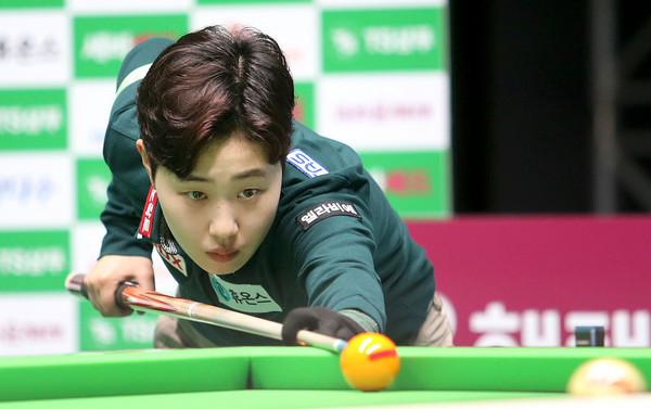 LPBA 챔피언십에 출전한 김세연, PBA 제공