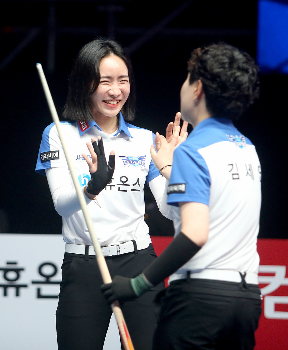 휴온스 최혜미-김세연, PBA