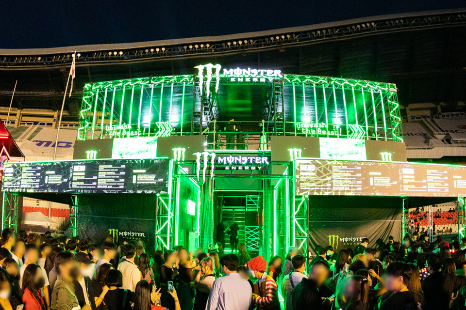 울트라 코리아 2022, 주인공은 '몬스터 에너지'