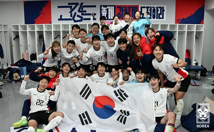대한민국 여자축구대표팀, KFA