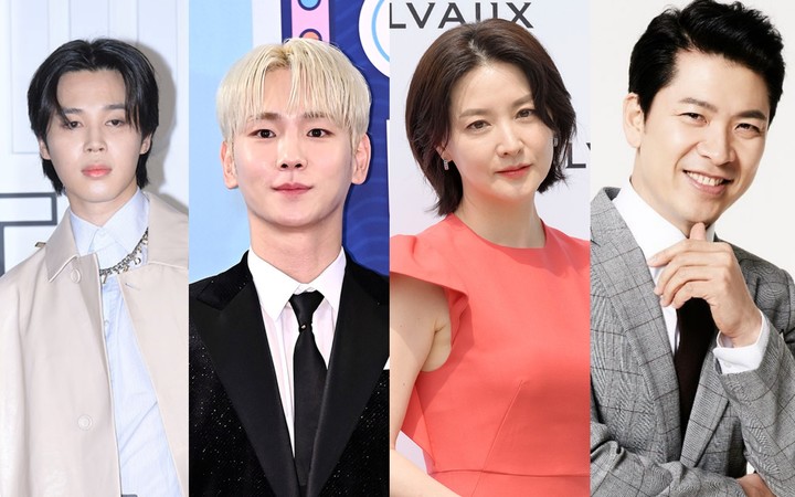 사진=지민, 키, 이영애 ⓒ MHN스포츠 DB, 김상경/국엔터테인먼트