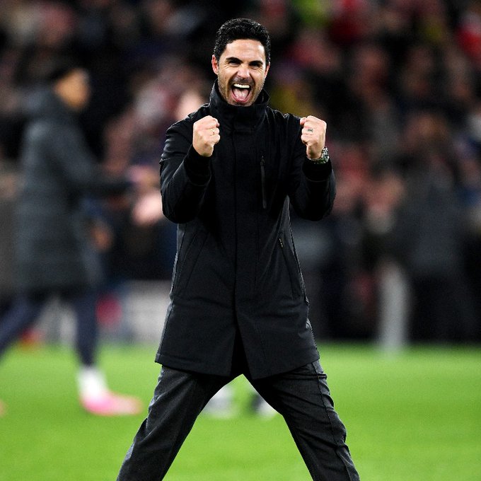 미켈 아르테타 감독 사진=아스날FC 공식 SNS