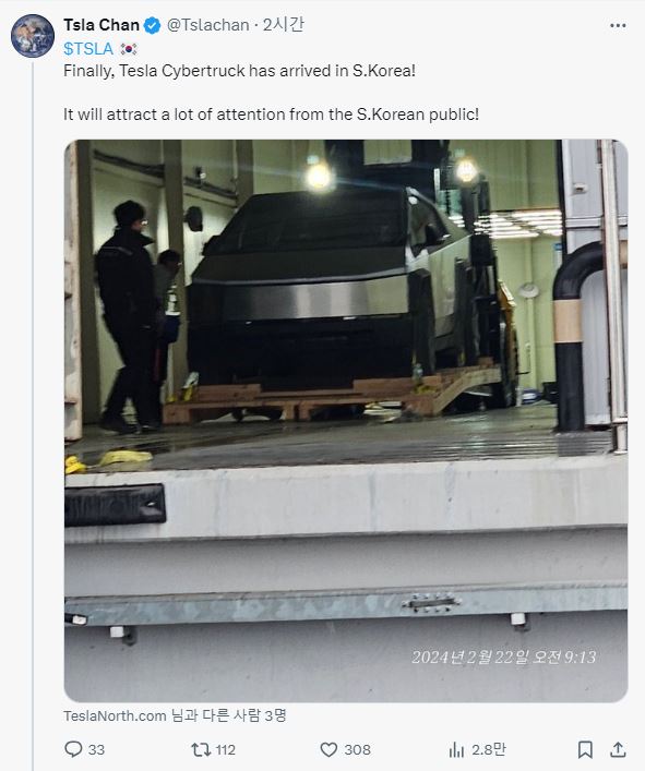 사진=Tsla chan 개인 SNS