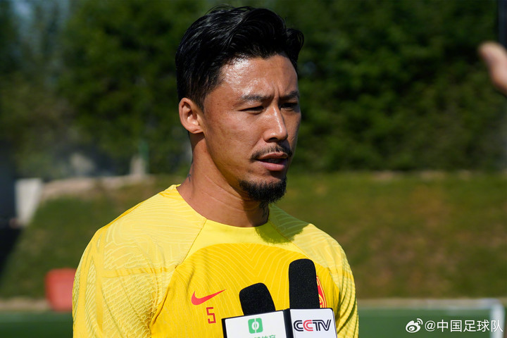 장린펑, 사진=중국 축구 국가대표팀 공식 웨이보
