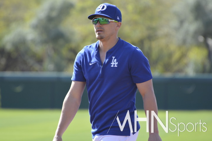  (NLDS 5차전에서 결승홈런을 친 LA 다저스 유틸리티맨 키케 에르난데스)