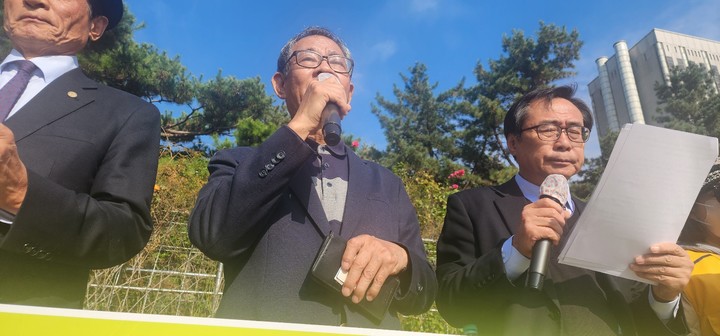 (가운데)송운학 국민생명안전넷 상임의장