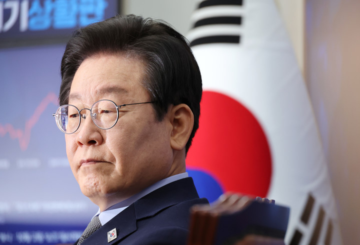 지난 20일 국회에서 열린 최고위원회의에 참석한 이재명 더불어민주당 대표. 위 사진은 해당 기사와 관련 없음.