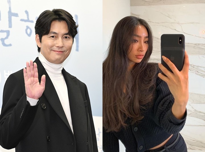 배우 정우성과 모델 문가비