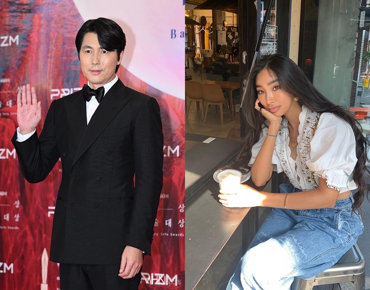 배우 정우성과 모델 문가비