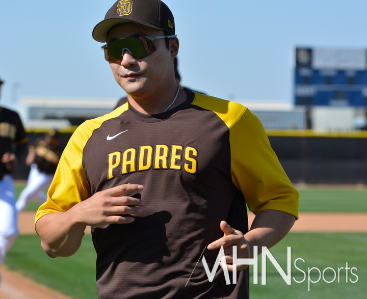 (샌디에이고 시절의 김하성)