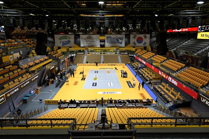 의정부체육관 전경