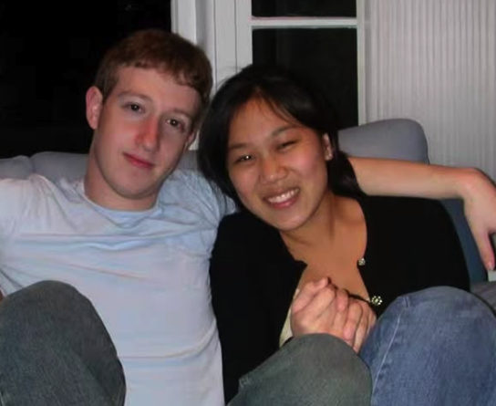 마크 저커버그와 그의 아내 프리실라 챈.