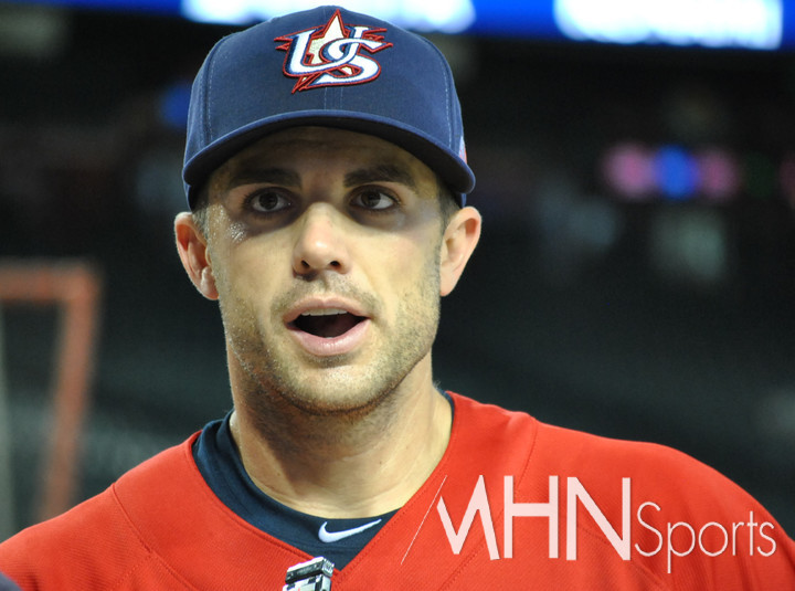 (2013년 월드베이스볼 클래식 미국대표팀 시절의 데이빗 라이트)