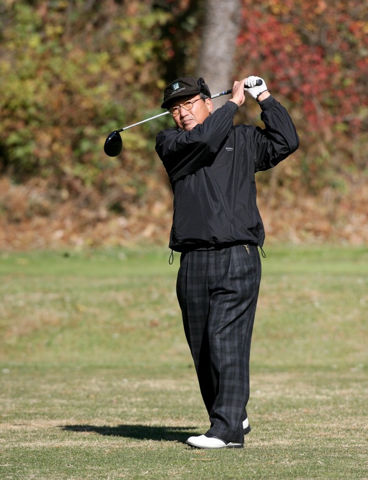 이일안 고문의 생전 경기 모습.