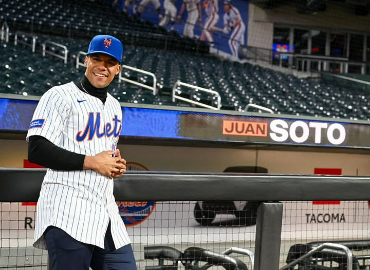 (뉴욕 메츠 외야수가 된 후안 소토)