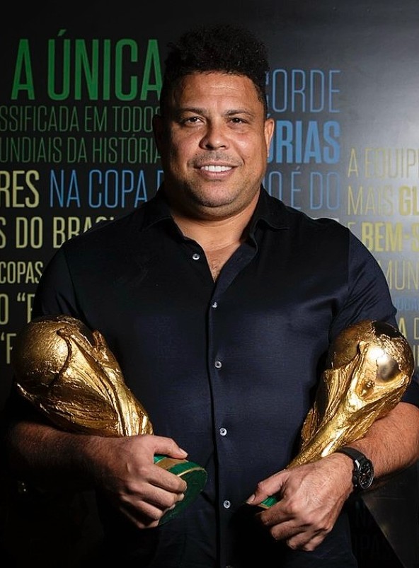 브라질 축구 황제 호나우두