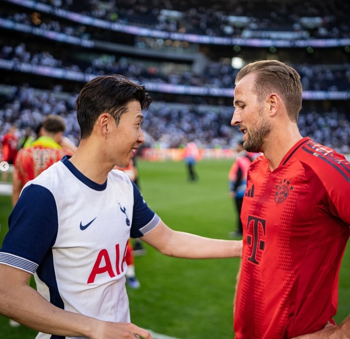 토트넘 손흥민(좌)-뮌헨 해리 케인