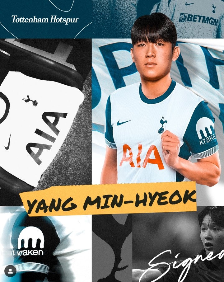 강원FC 양민혁이 토트넘 홋스퍼로 향한다