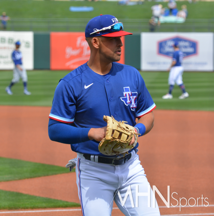 (텍사스 1루수였던 네이트 로우)