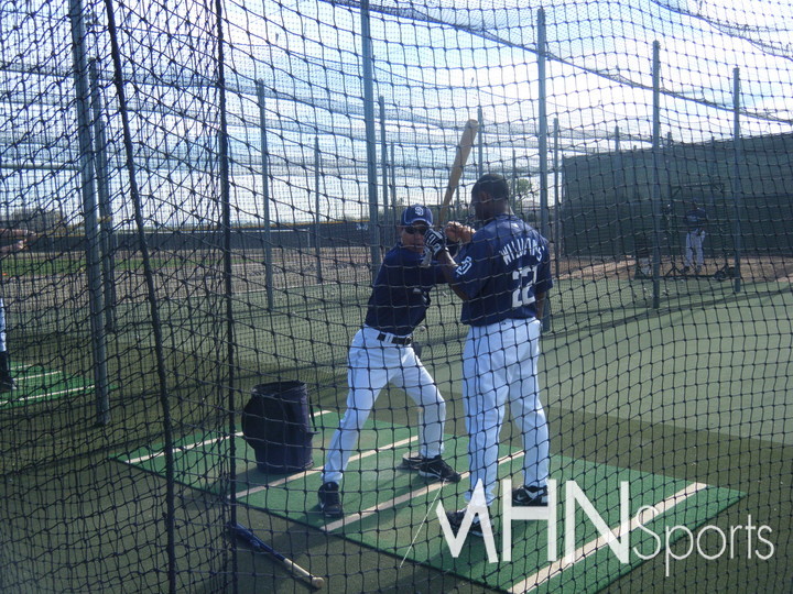 (샌디에이고 코치연수 시절의 전준호 해설위원)