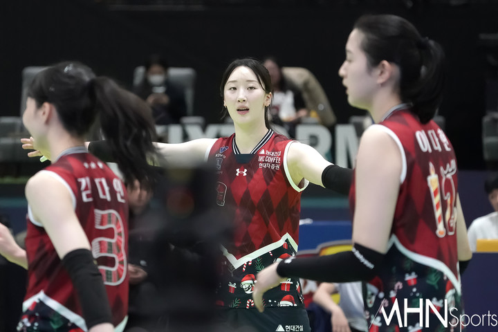 현대건설 선수단