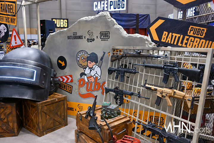 지난 11월 16일 부산 벡스코 '2024 지스타'에서 열린 '카페 PUBG' 팝업스토어