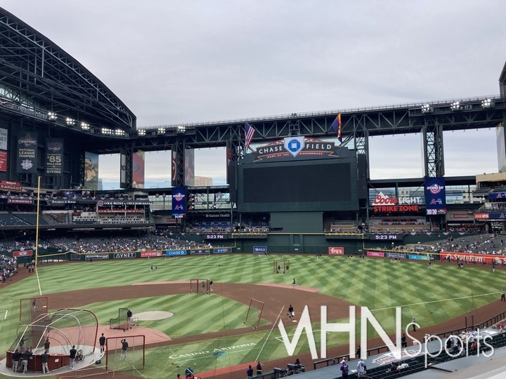 (애리조나 홈구장 '체이스필드' 내부 모습)