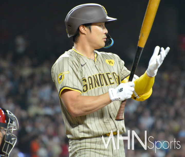 (샌디에이고 시절의 김하성)
