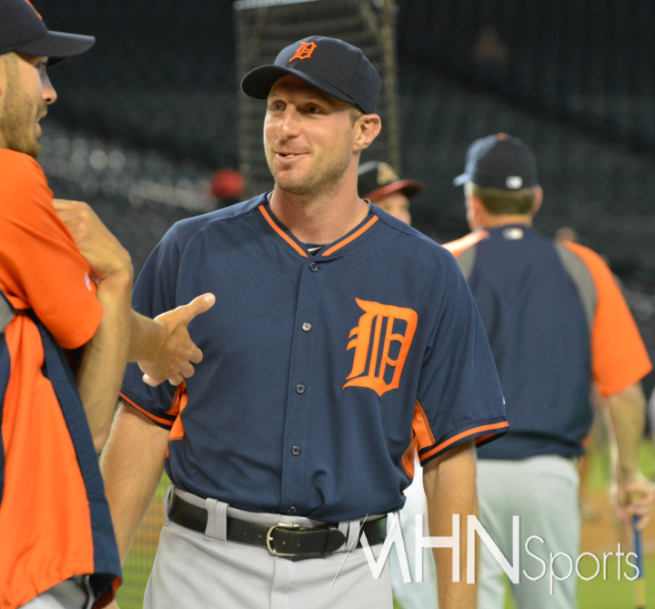 (디트로이트 시절의 슈어저)