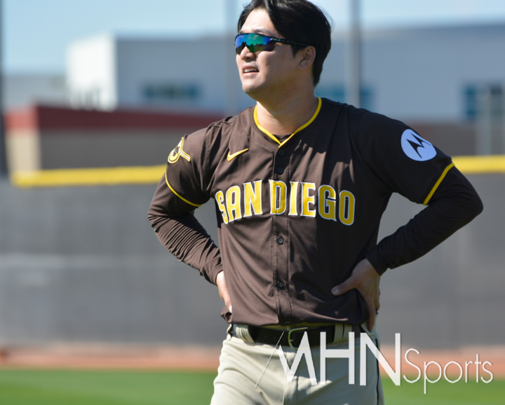 (샌디에이고 시절의 고우석)