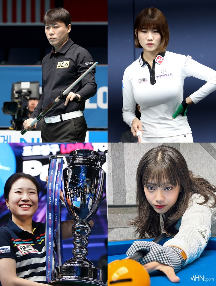 왼쪽 위부터 시계방향으로 최성원-용현지-정보윤1-김갑선