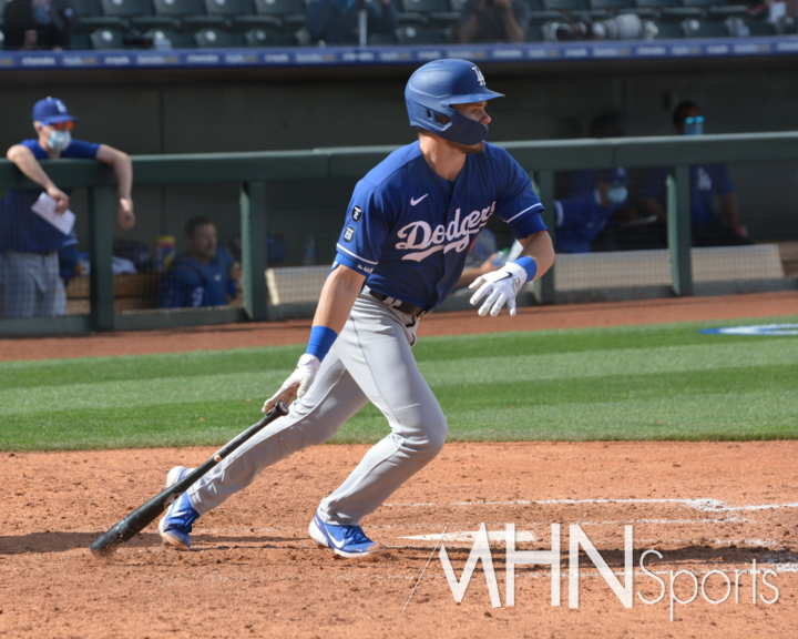 (다저스 시절의 2루수 개빈 럭스)