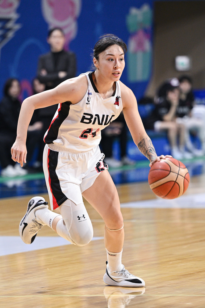 12일 아산 우리은행과 경기에 출전한 부산 BNK썸 김소니아