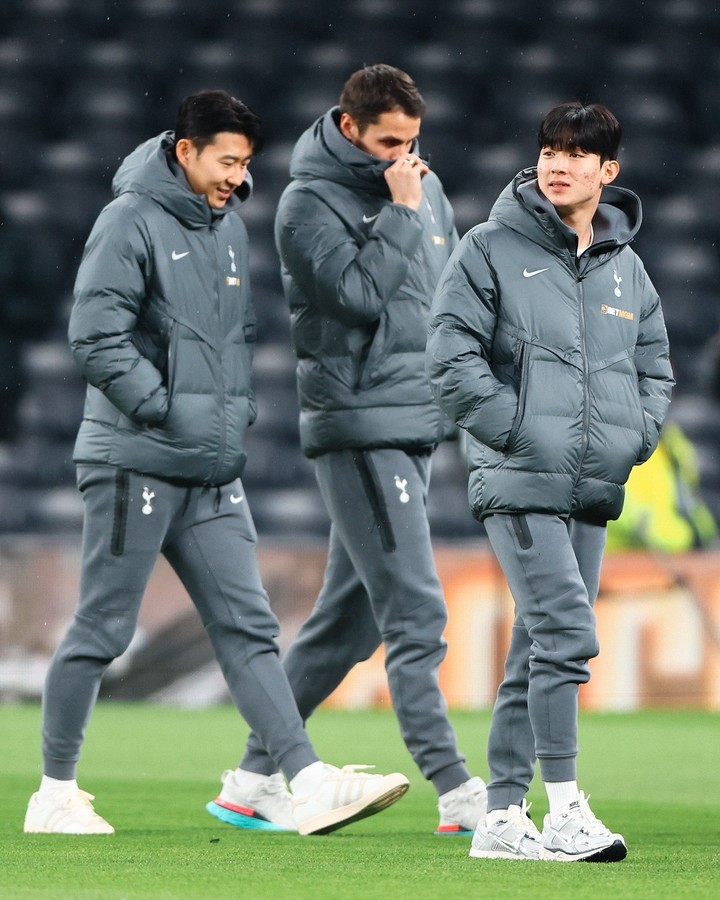 토트넘 홋스퍼의 손흥민(왼쪽)과 양민혁