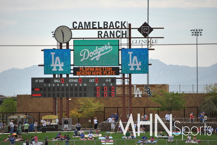 (미국 애리조나주 글렌데일에 위치한 다저스 스프링캠프. '케믈백렌치'로 불린다)