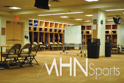 (다저스 스프링캠프 선수들 라커룸)